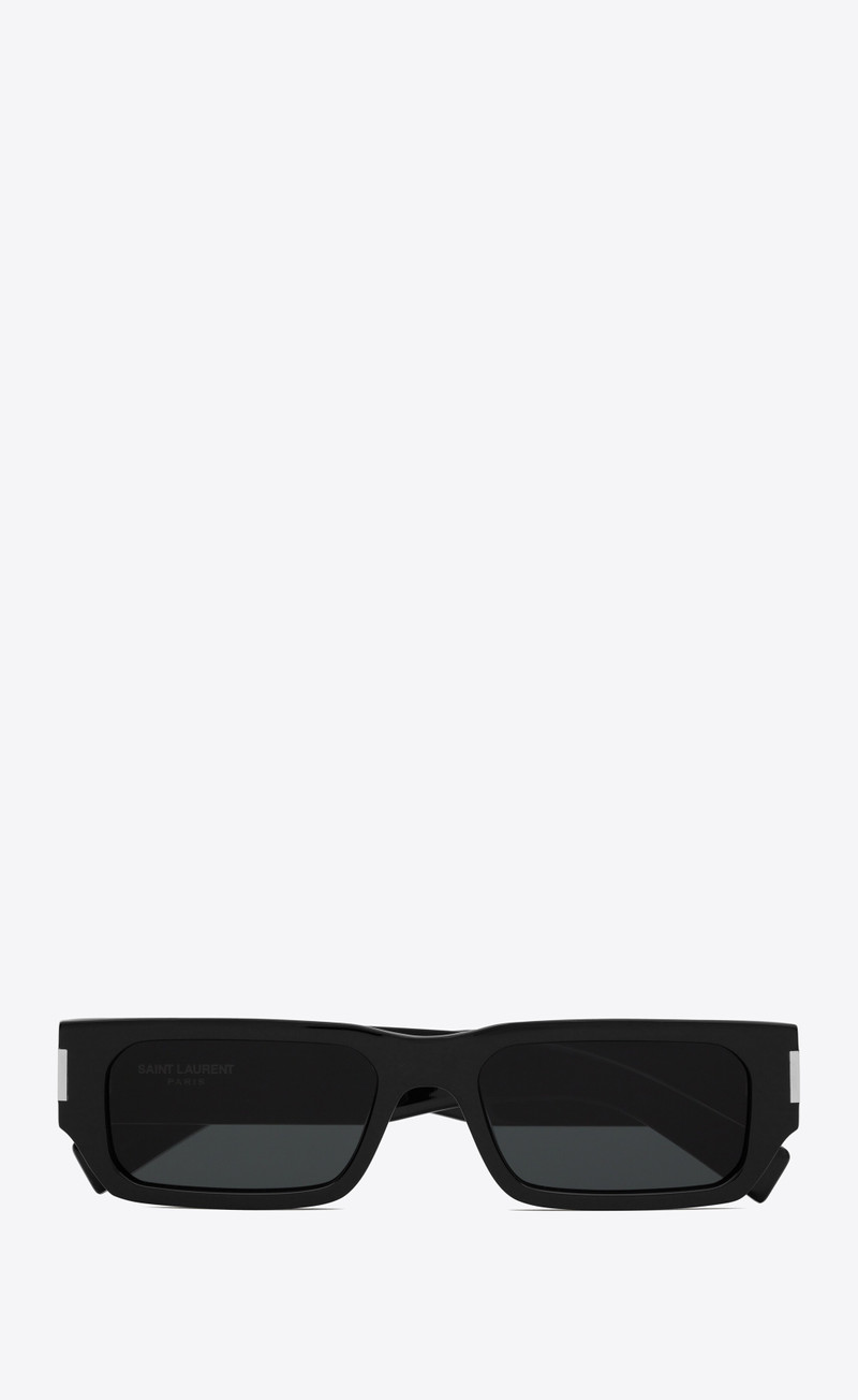 벌거 벗은 철사 직사각형 구조 sunglasses 1