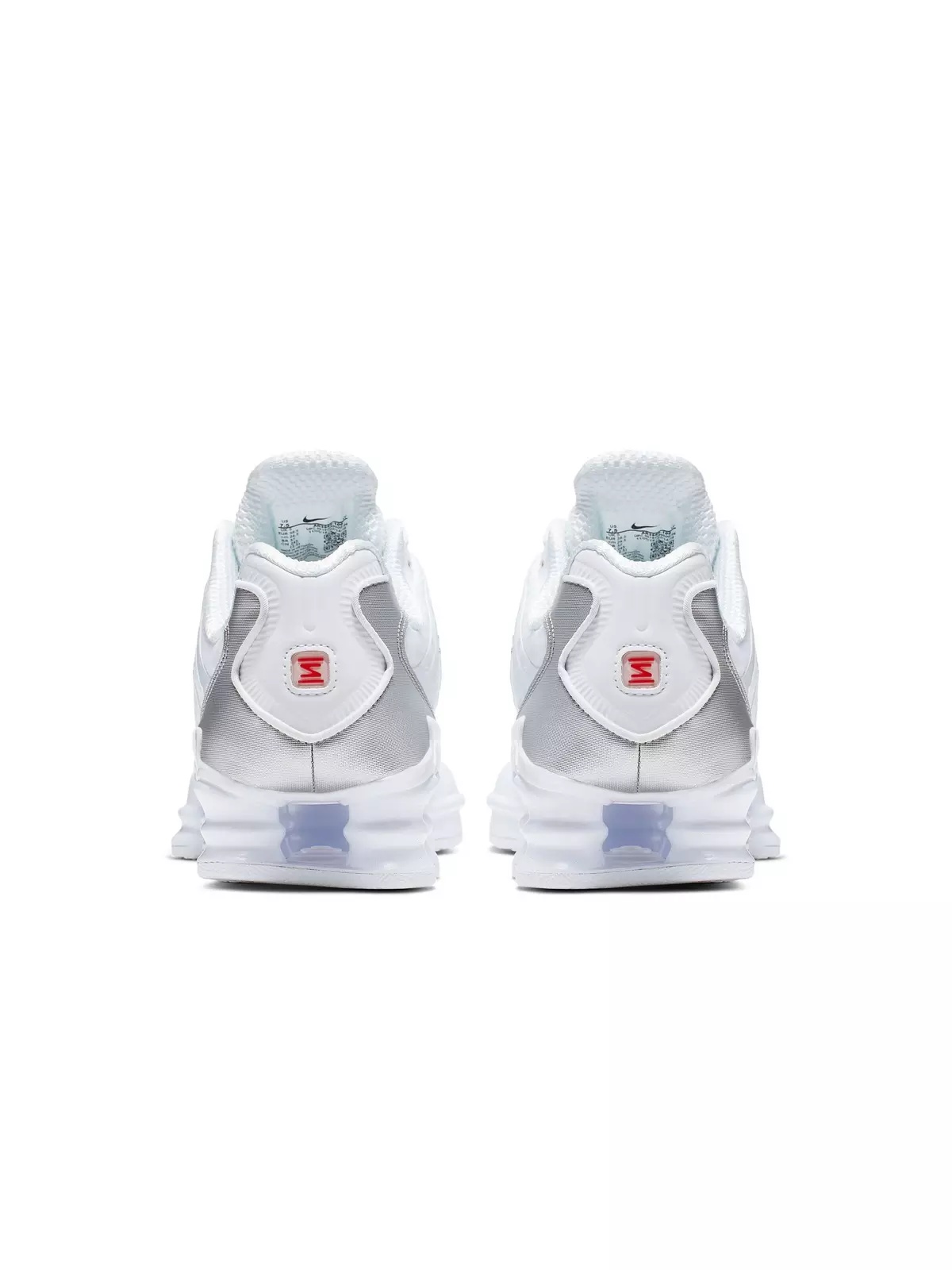 Shox TL "White/Metallic Silver/Max Orange" Women's Shoe - 6