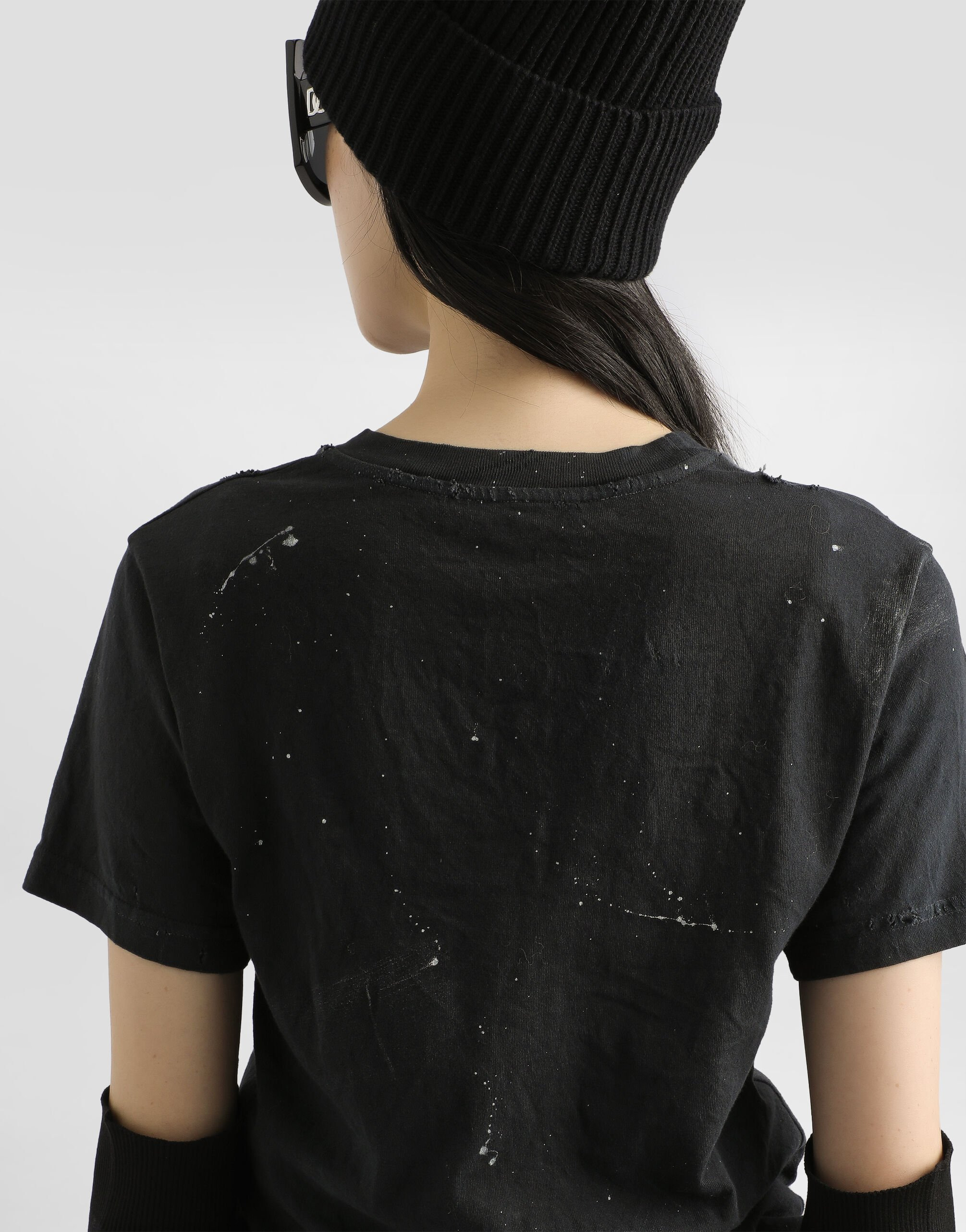 Jersey t-shirt with print - 5