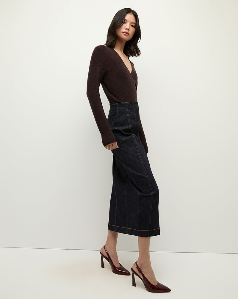 COLETA V-NECK CASHMERE SWEATER 3