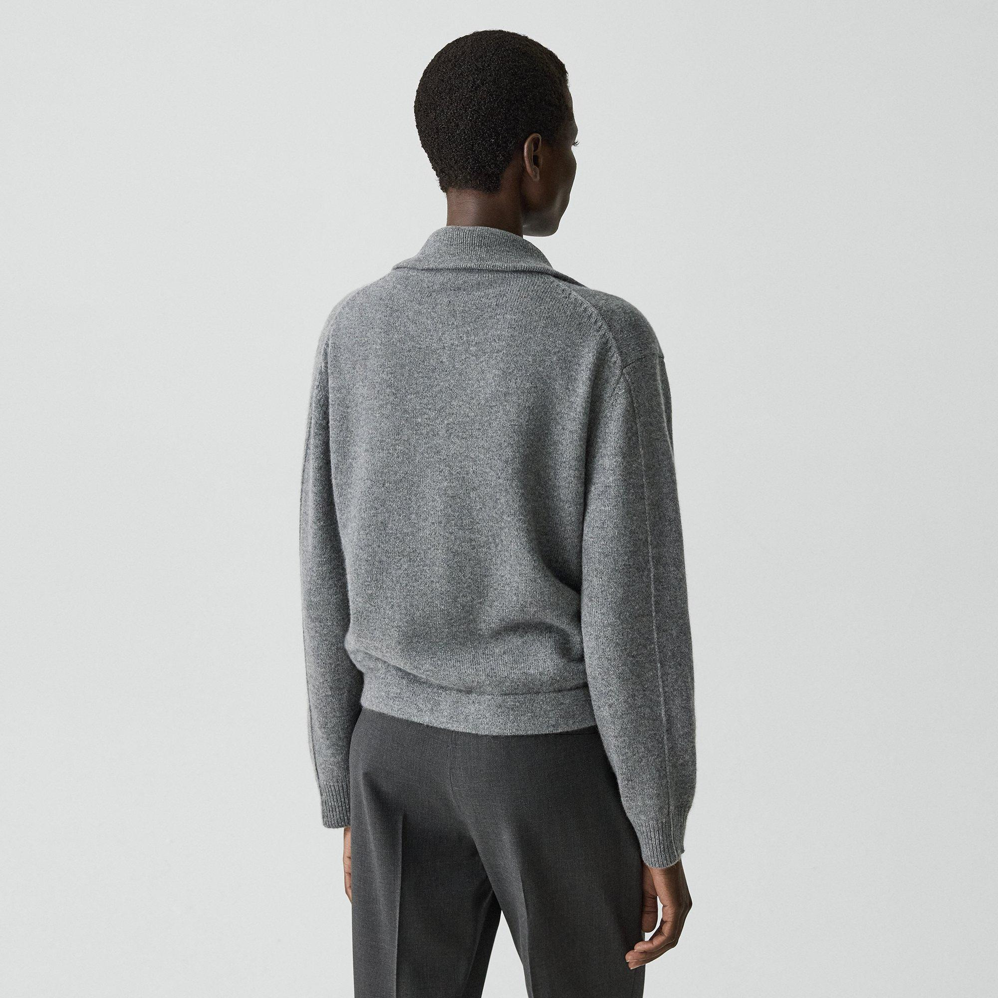 Zip Jacket in Cashmere - 4
