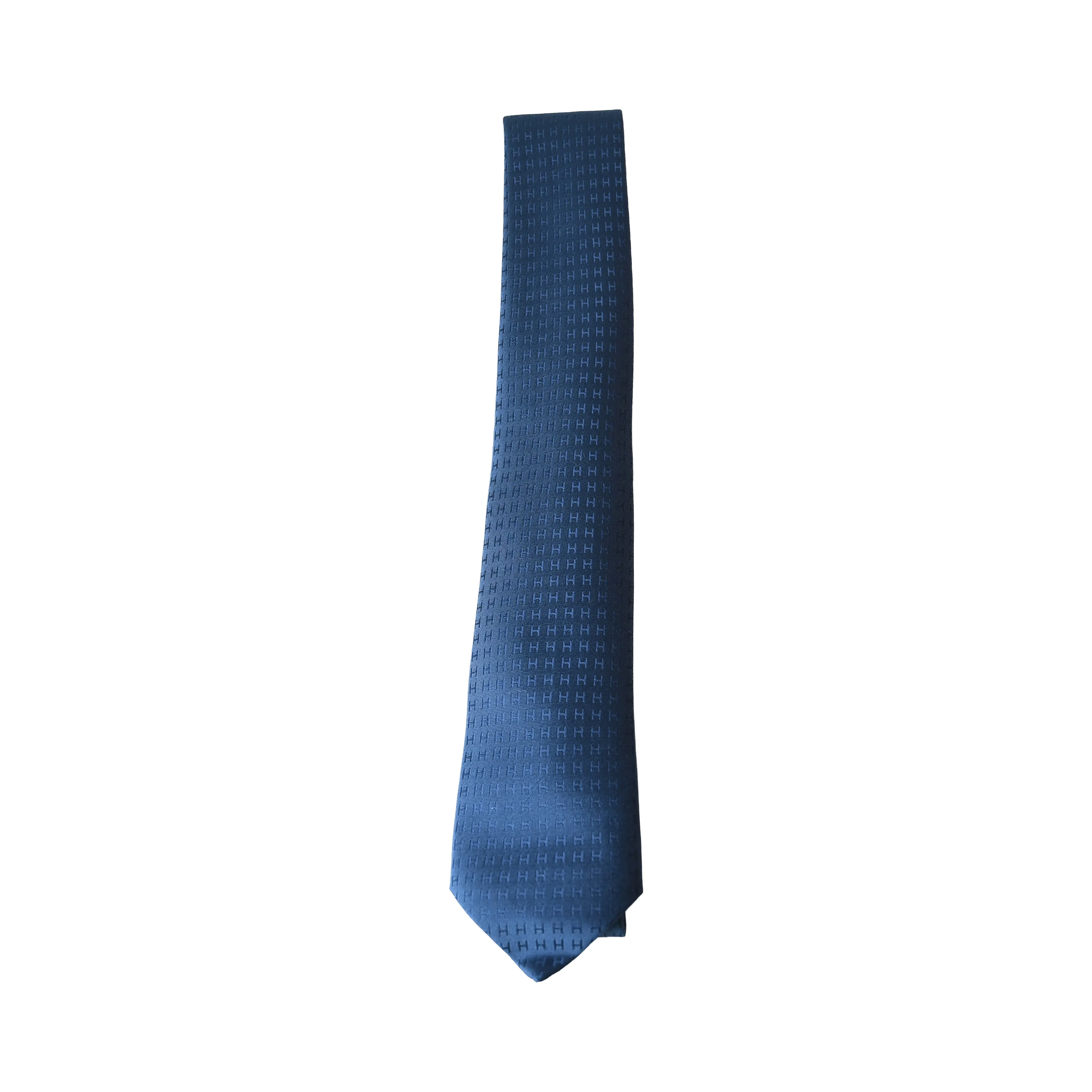 Hermes Cravate 7cm Faconnee H Tie Ocean - 1