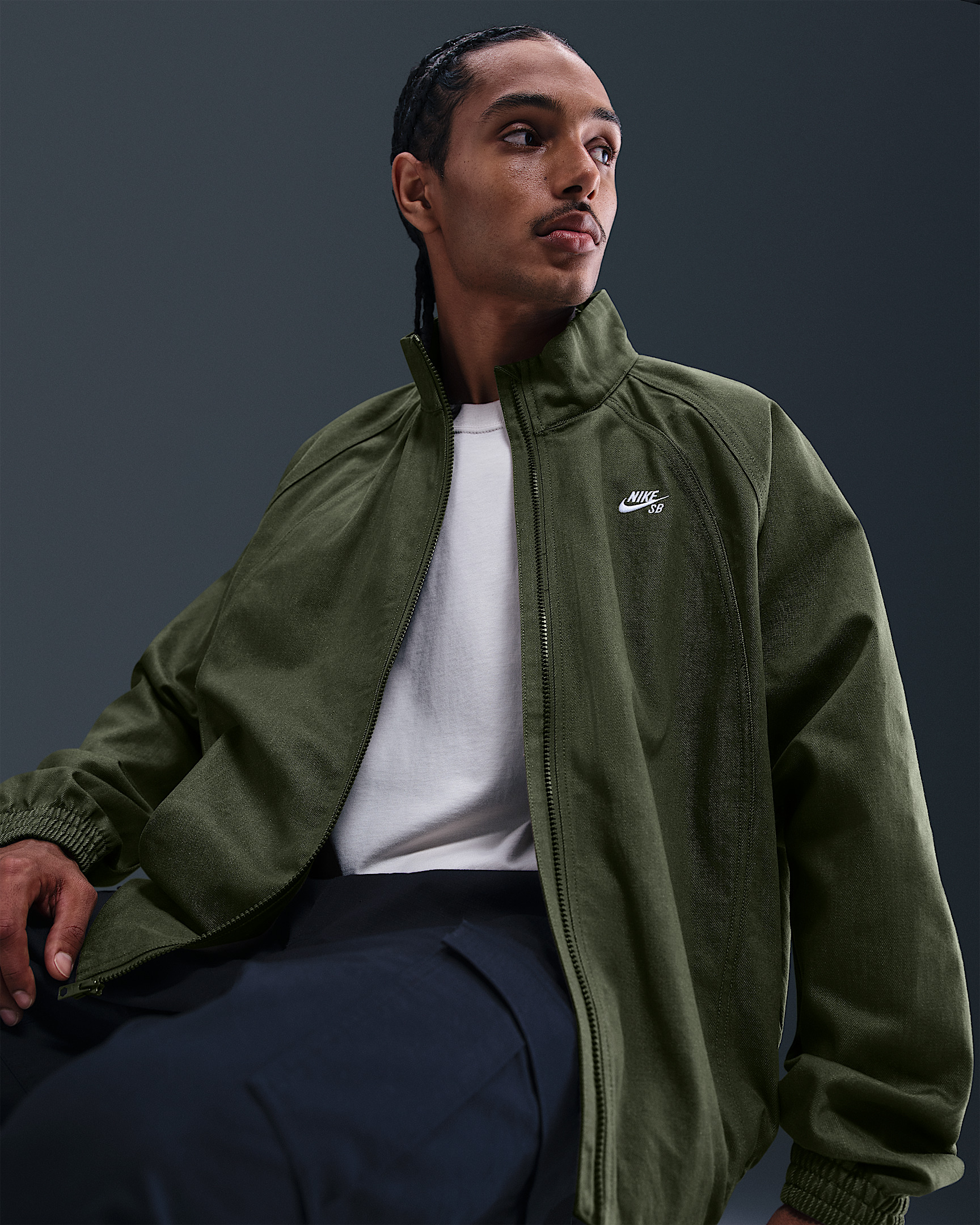 Nike SB Denim Full-Zip Track Jacket - 3