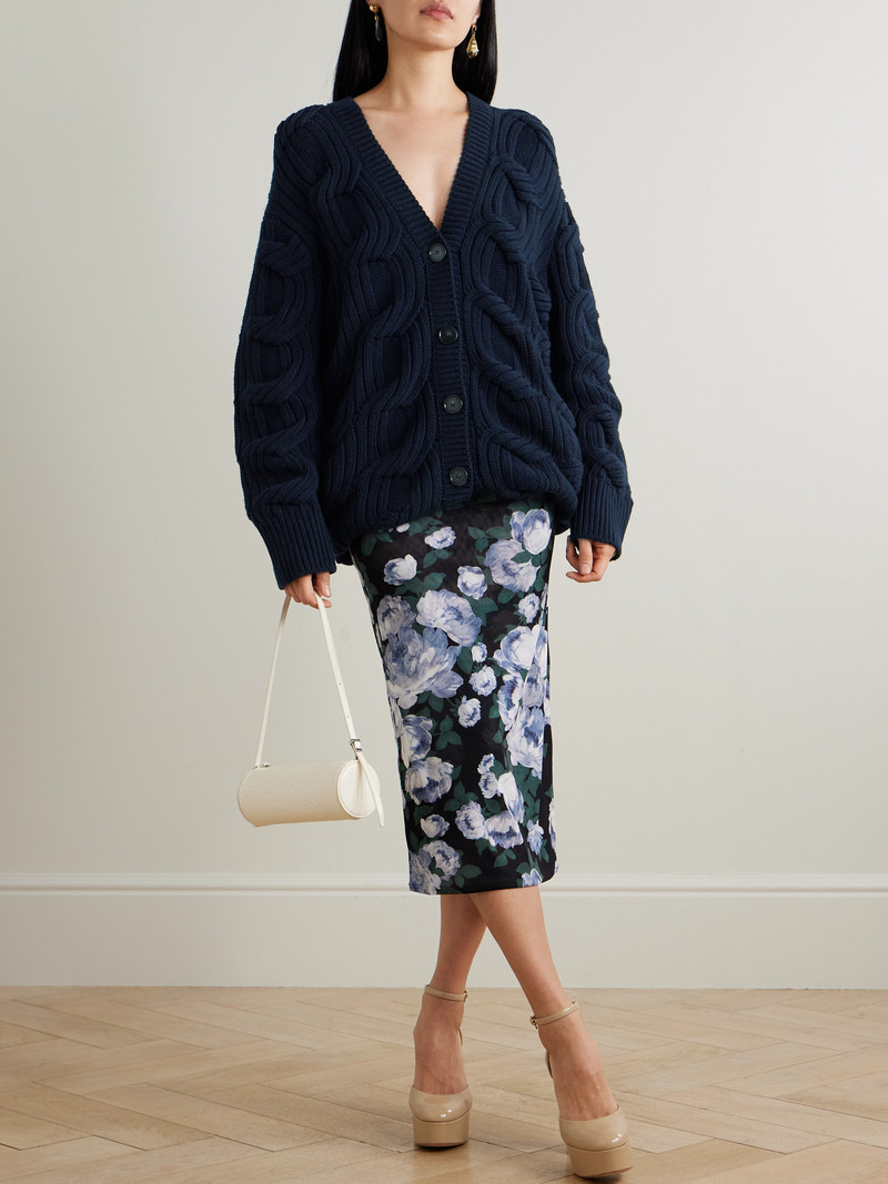 Stella McCartney Cable-knit Wool Cardigan outlook