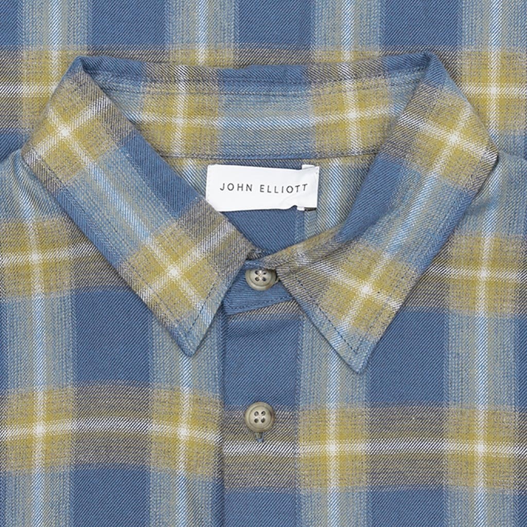 JOHN ELLIOTT SLY COTTON STRAIGHT HEM - HORIZON CHECK - 3