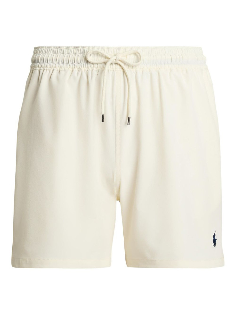 Traveler drawstring-waist swim shorts 1