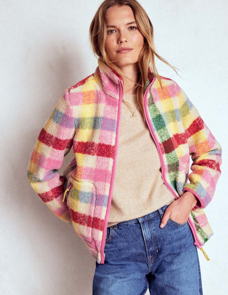 Westminster Borg Jacket-Multi, Check 6
