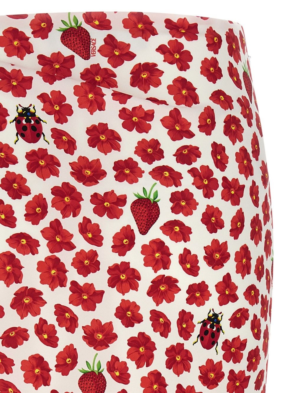 Strawberry Garden midi skirt - 4