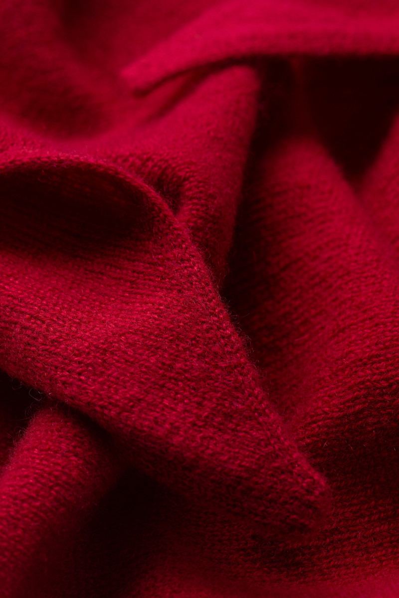 Reel Red Cashmere Bandana 3