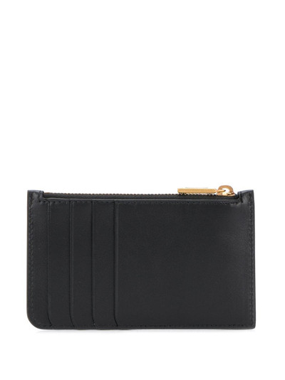 Tod's logo leather cardholder outlook