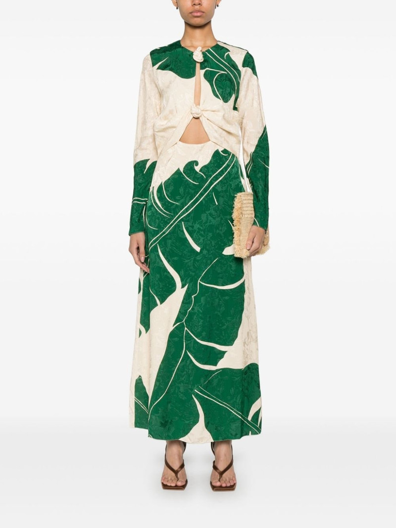 Johanna Ortiz Into The Wild maxi dress outlook