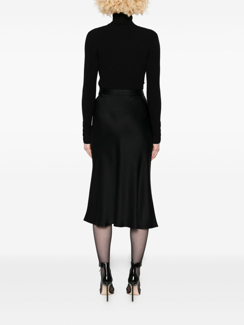 logo-plaque midi dress 4