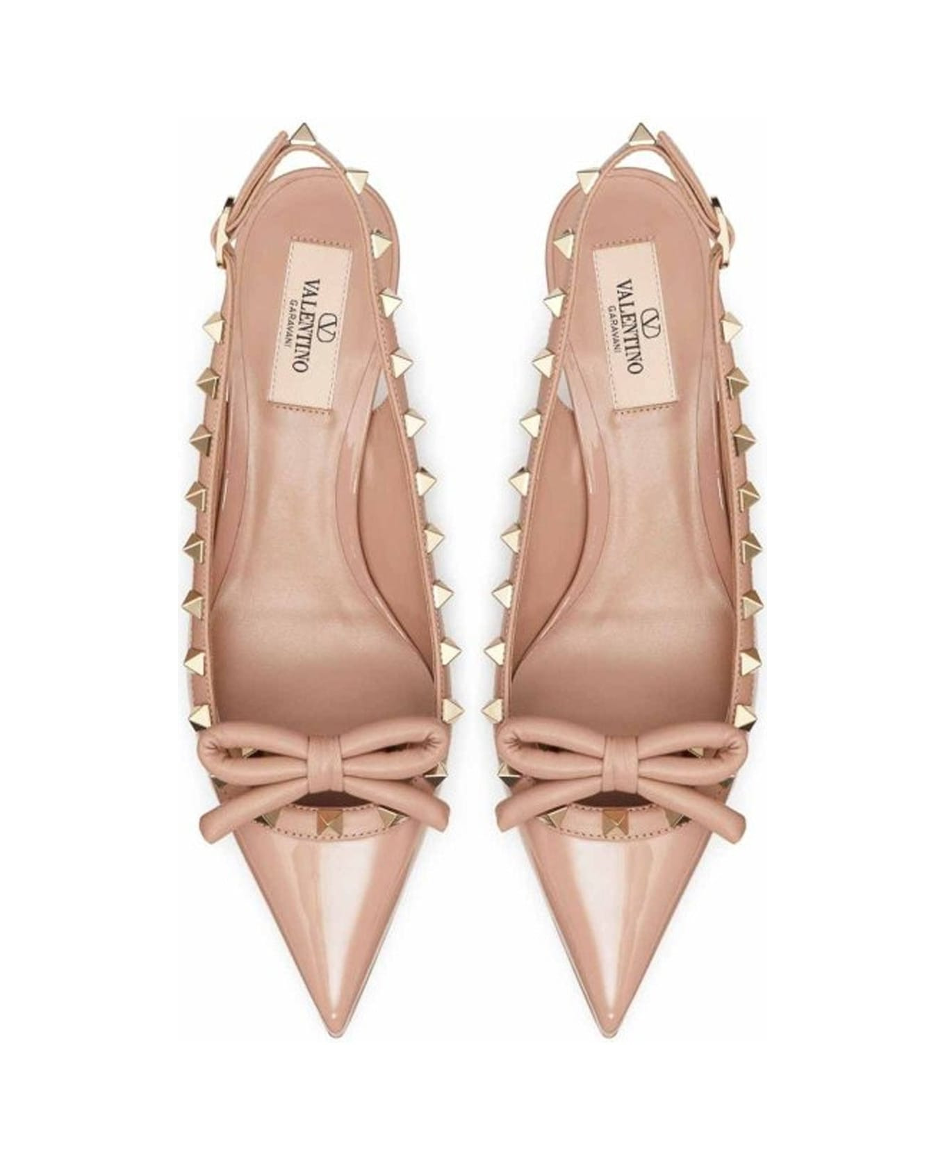 Garavani Leather Slingback Pumps - 3