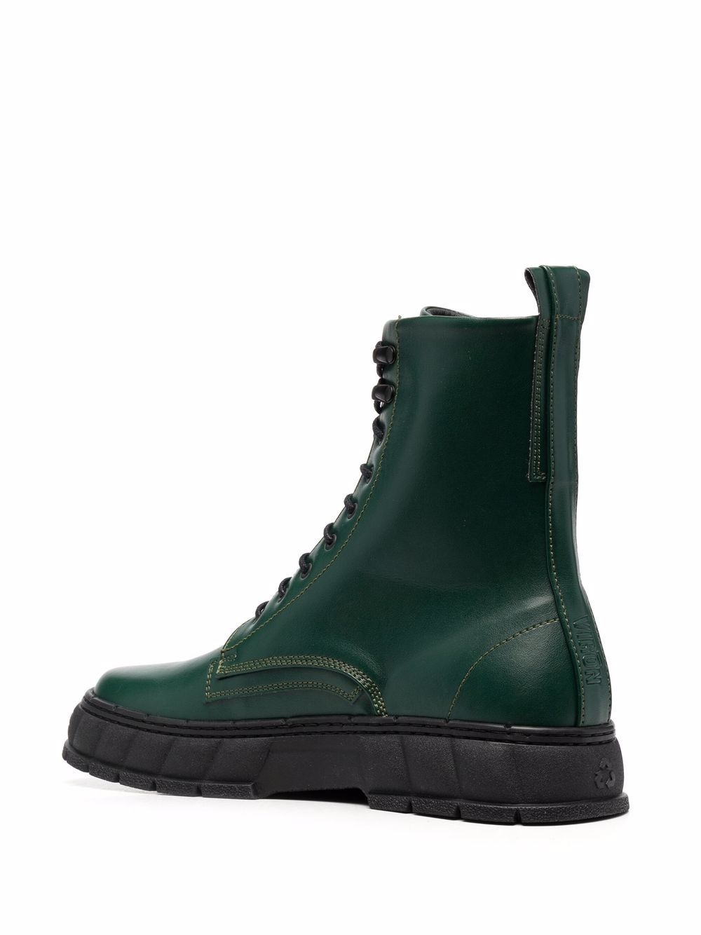 logo-print ankle boots - 3