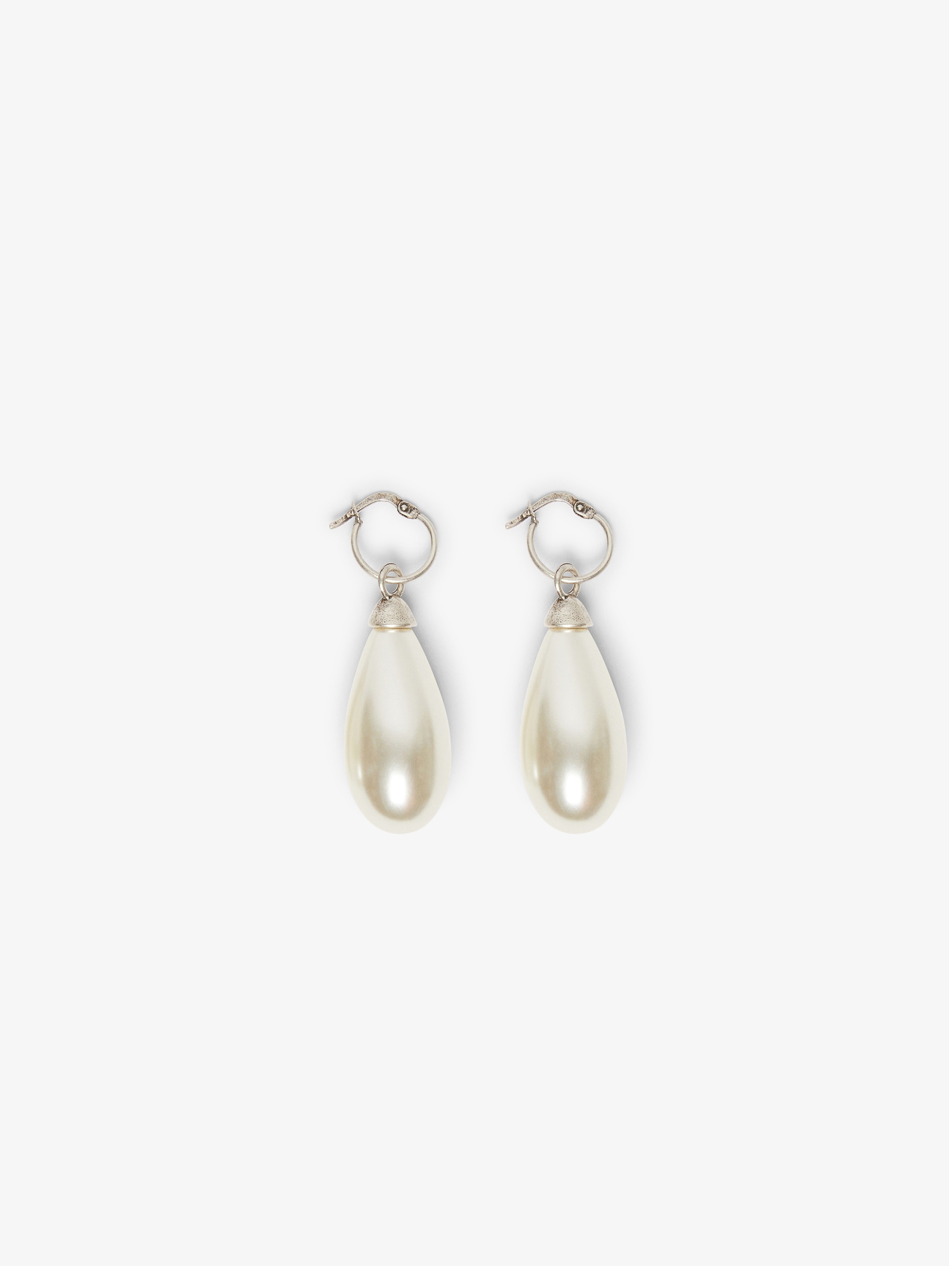 ROSINA Pendant earrings with glass pearl - 1