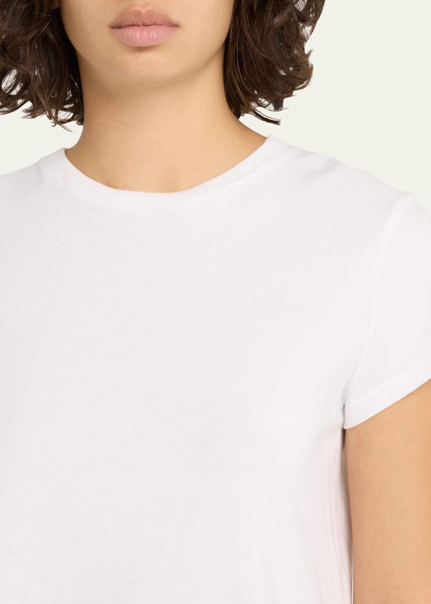 Adine Cropped Short Sleeve Tee - 5