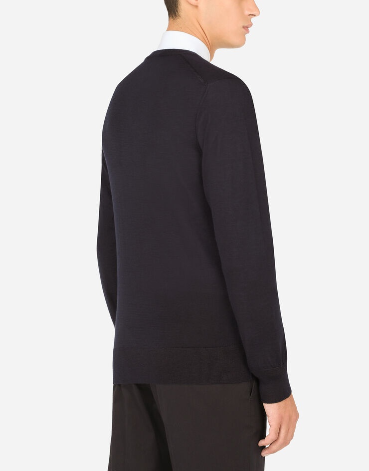 Crewneck sweater in cashmere - 5