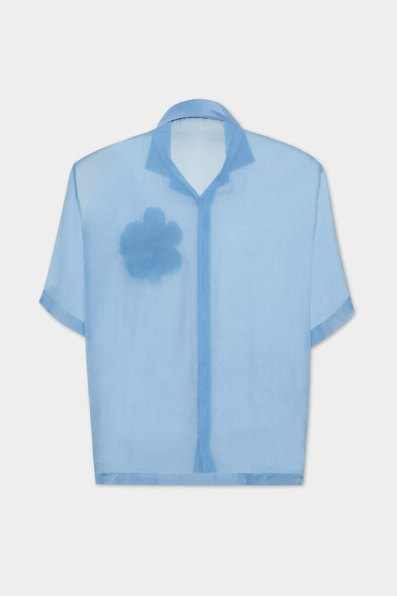 DSQUARED2 CHIFFON BOWLING SHIRT outlook