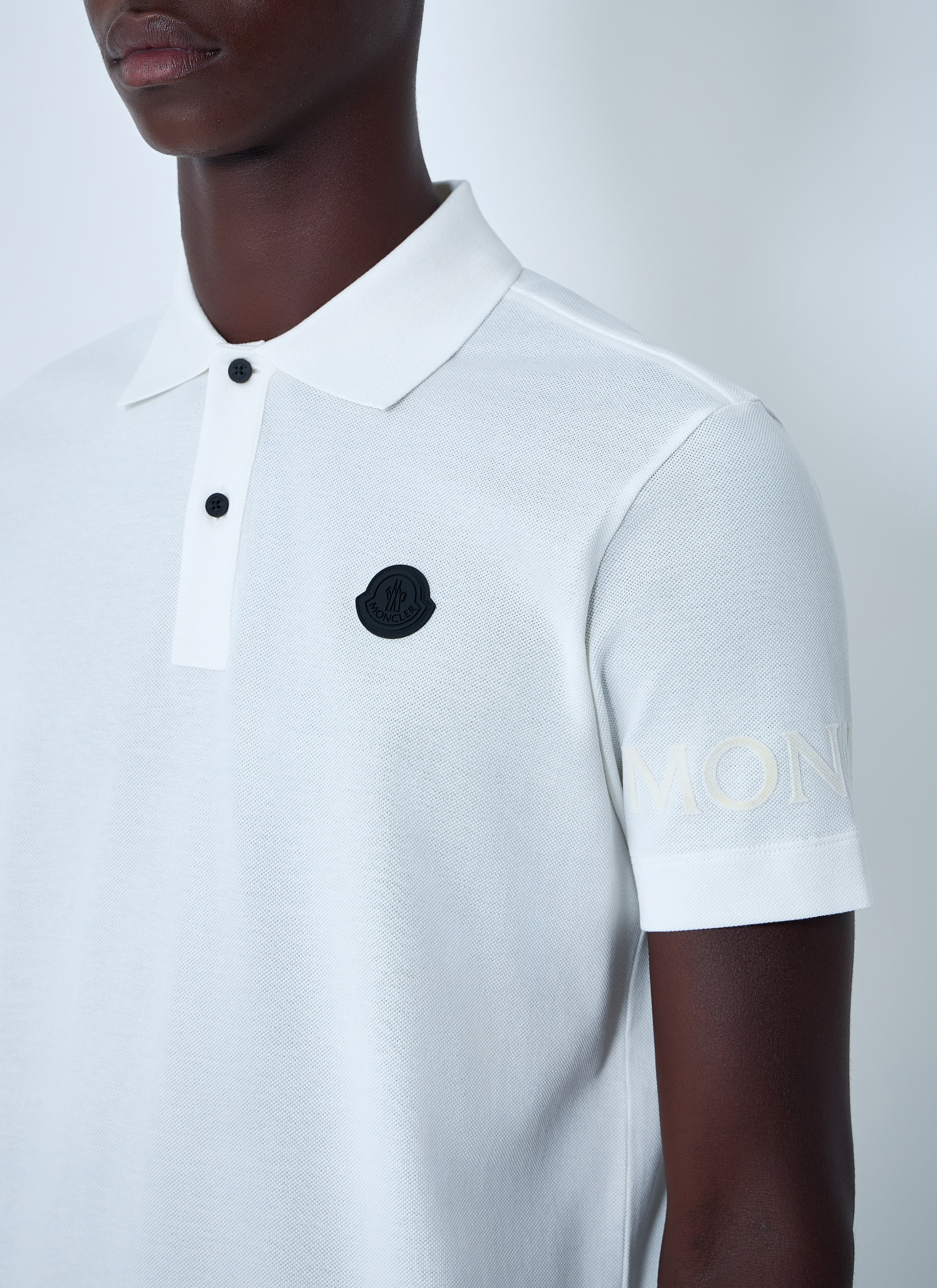Moncler Men Logo Motif Polo Shirt - 5