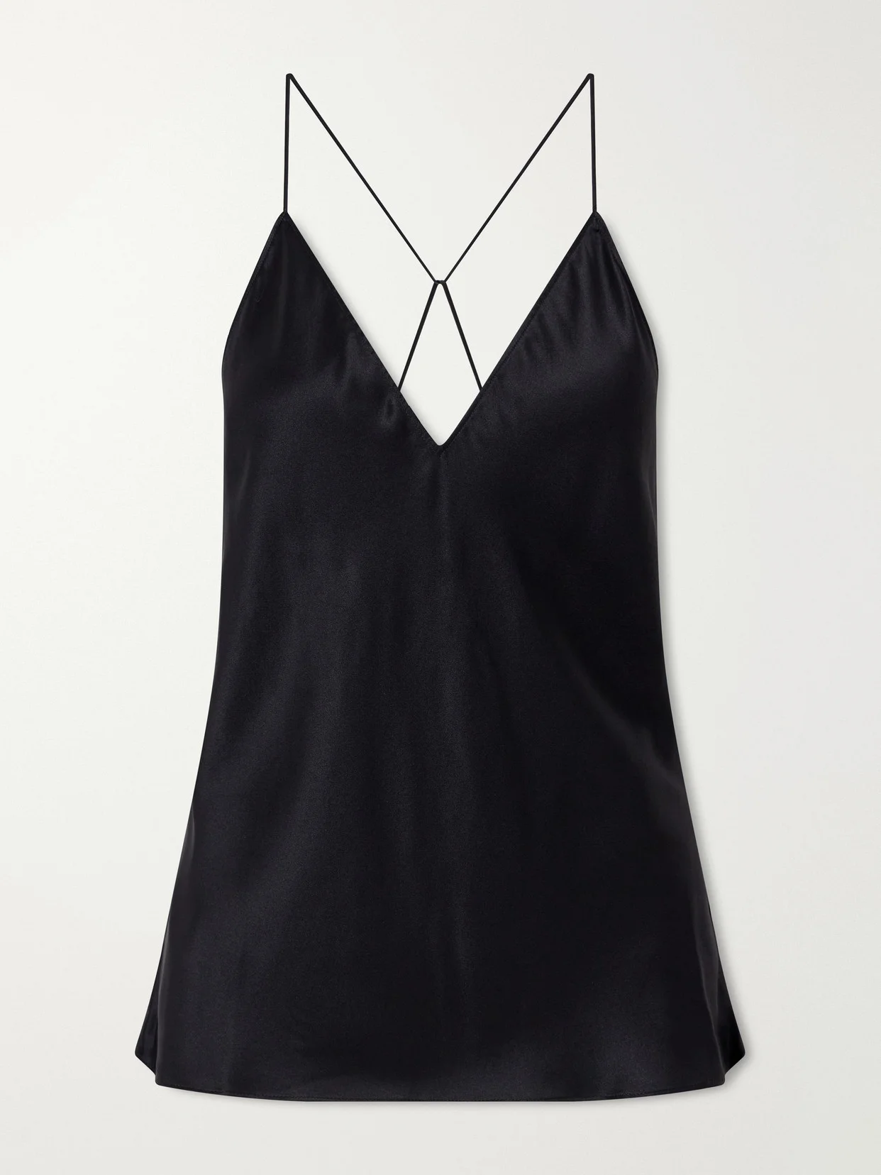 Emile Silk-satin Cami - 1