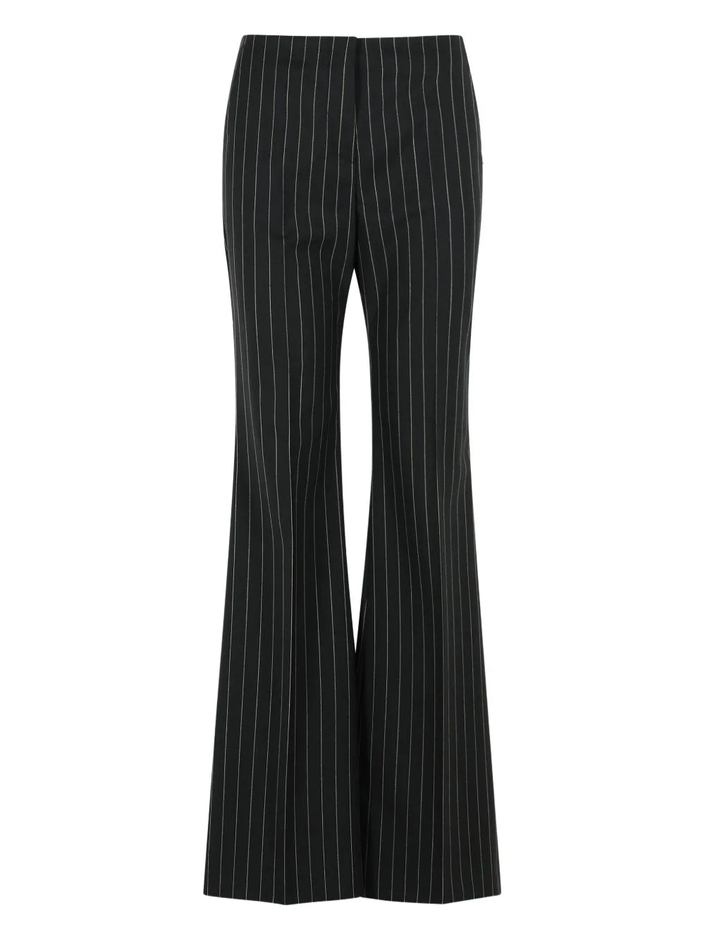 vertical stripe trousers - 1