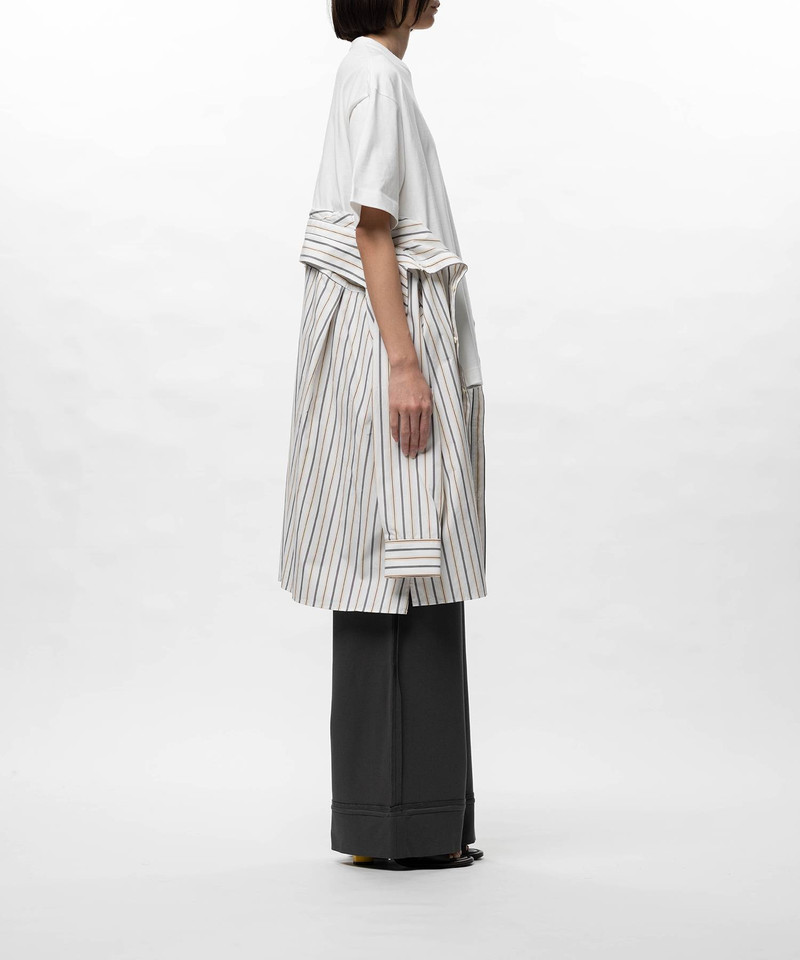 Shirt Combined T-shirt Dress 7