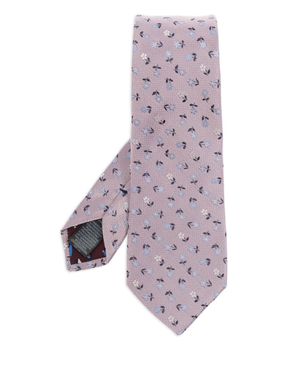 jacquard silk tie - 1