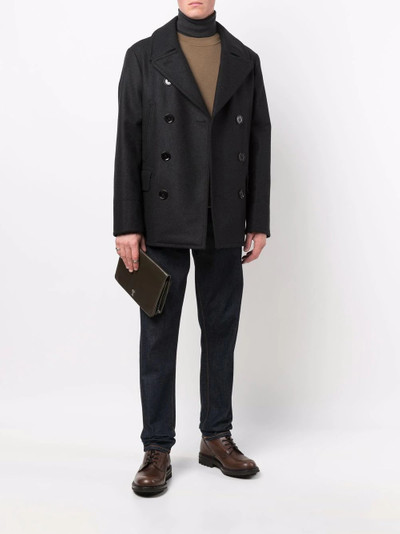 Belstaff double-breasted wool-cashmere coat outlook