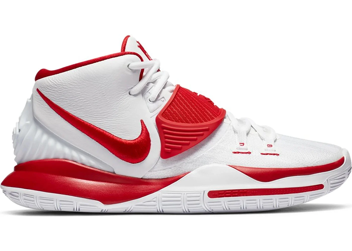 Nike Kyrie 6 White University Red - 1