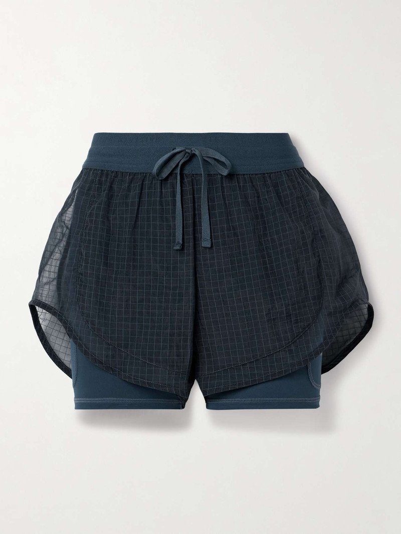 Layered ripstop and Dri-FIT shorts 1