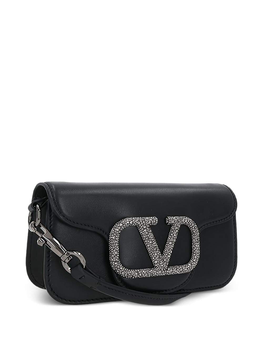 embellished VLogo crossbody bag - 7