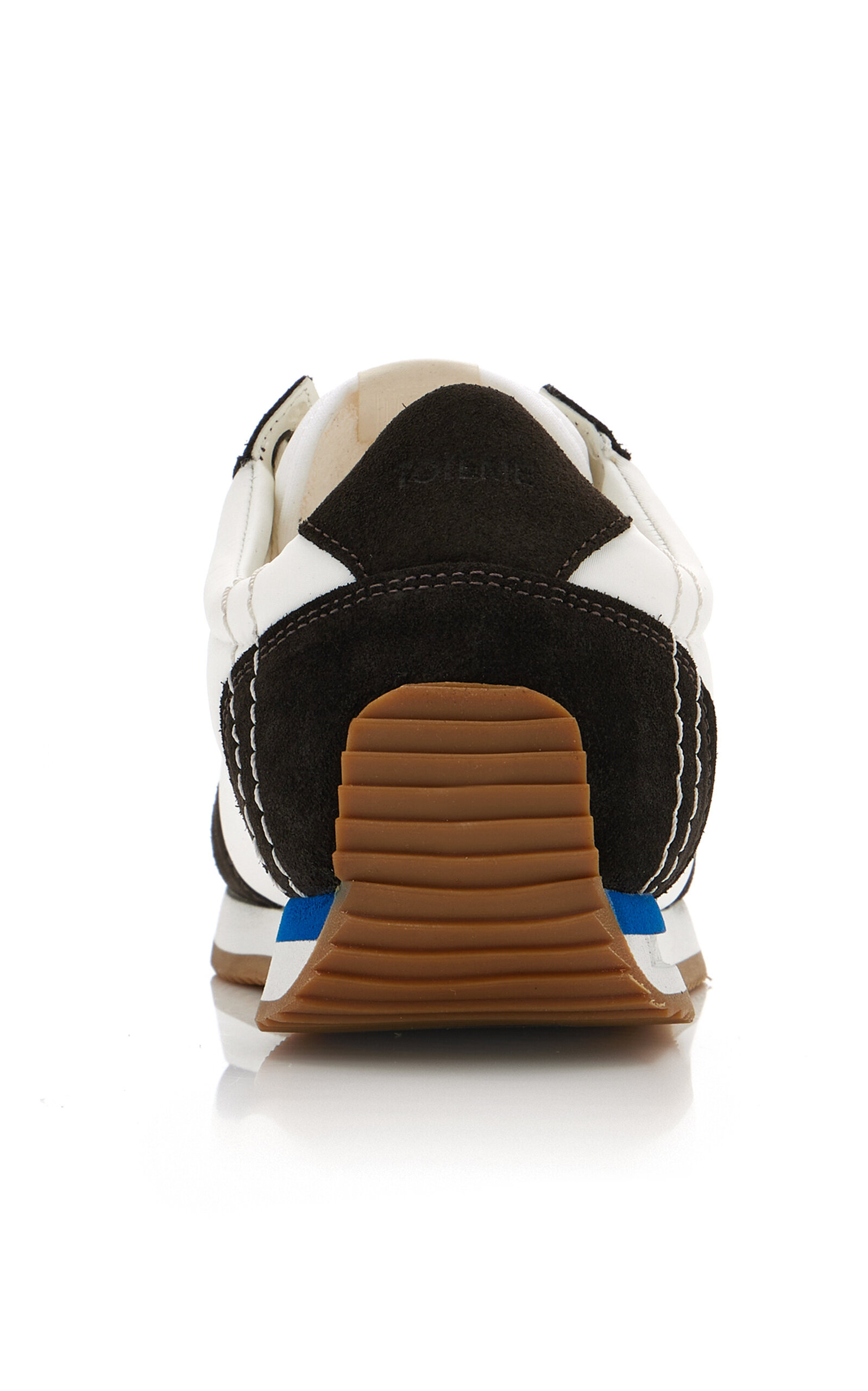 Quilted Suede-Trimmed Sneakers multi - 5