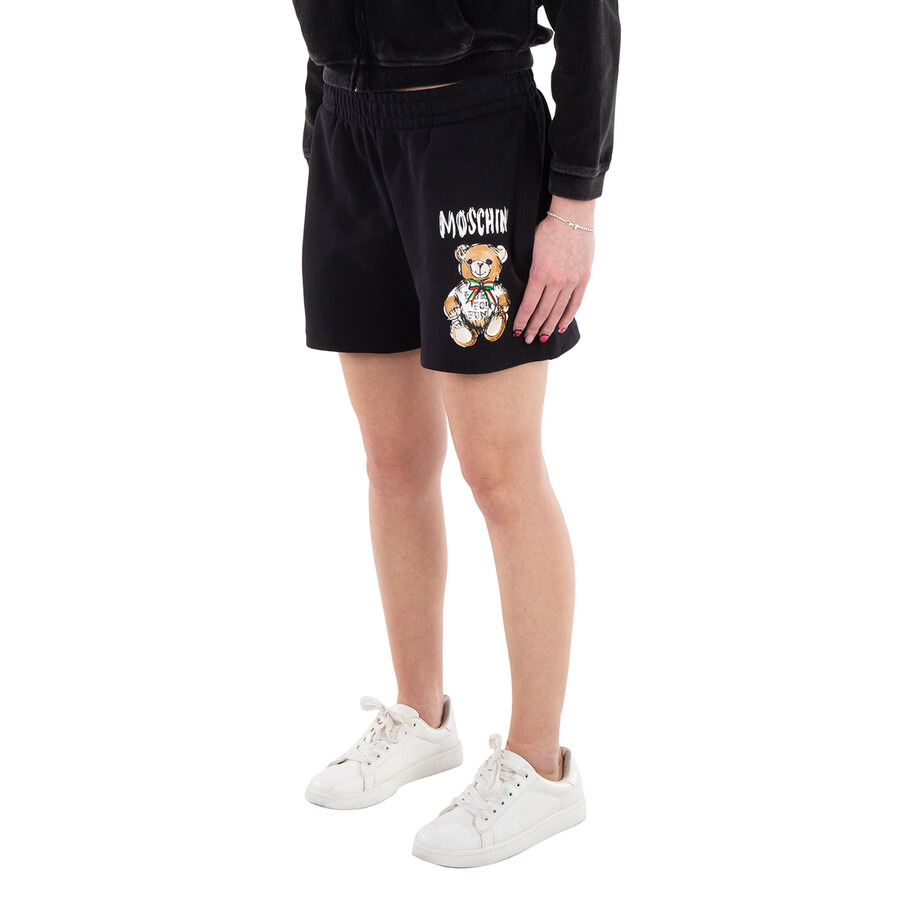 Moschino Archive Teddy Bear Shorts, Brand Size 40 ( US Size 6 ) - 2