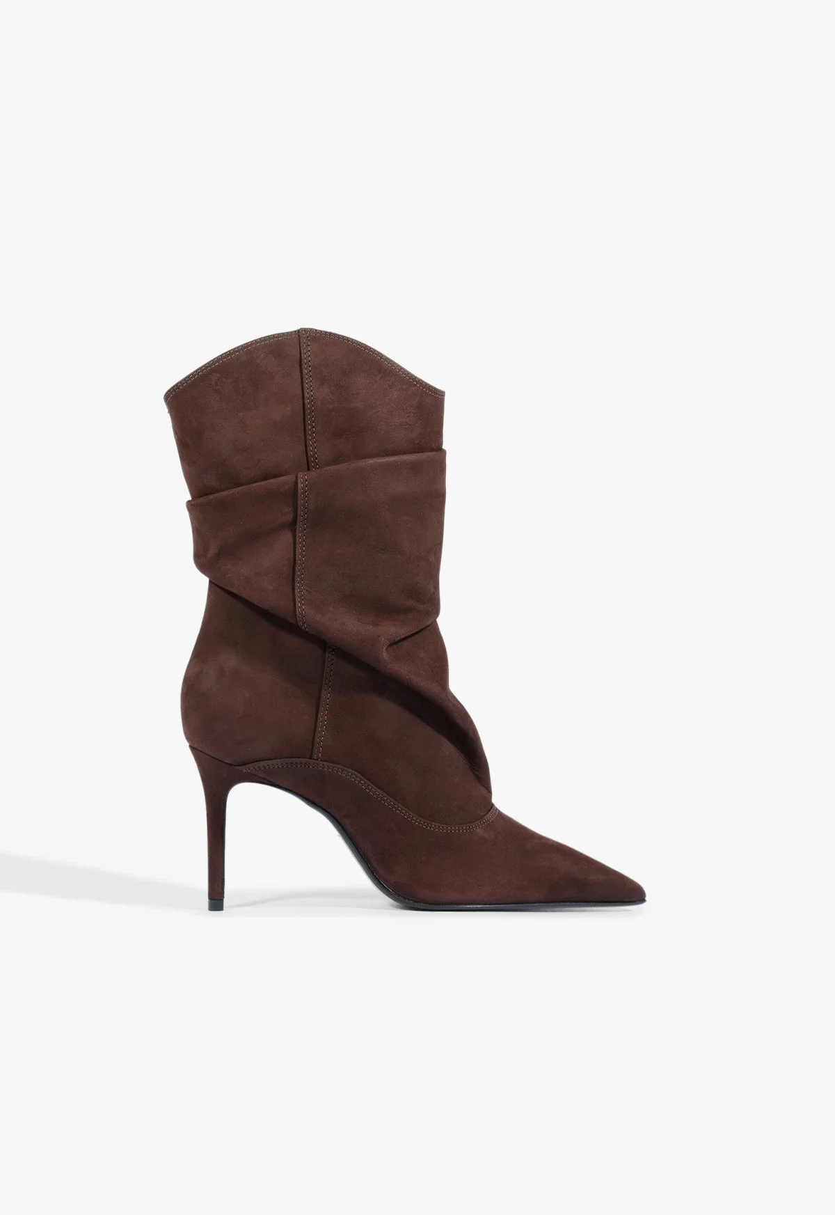 Maryana Slouch Nubuck Bootie - 1