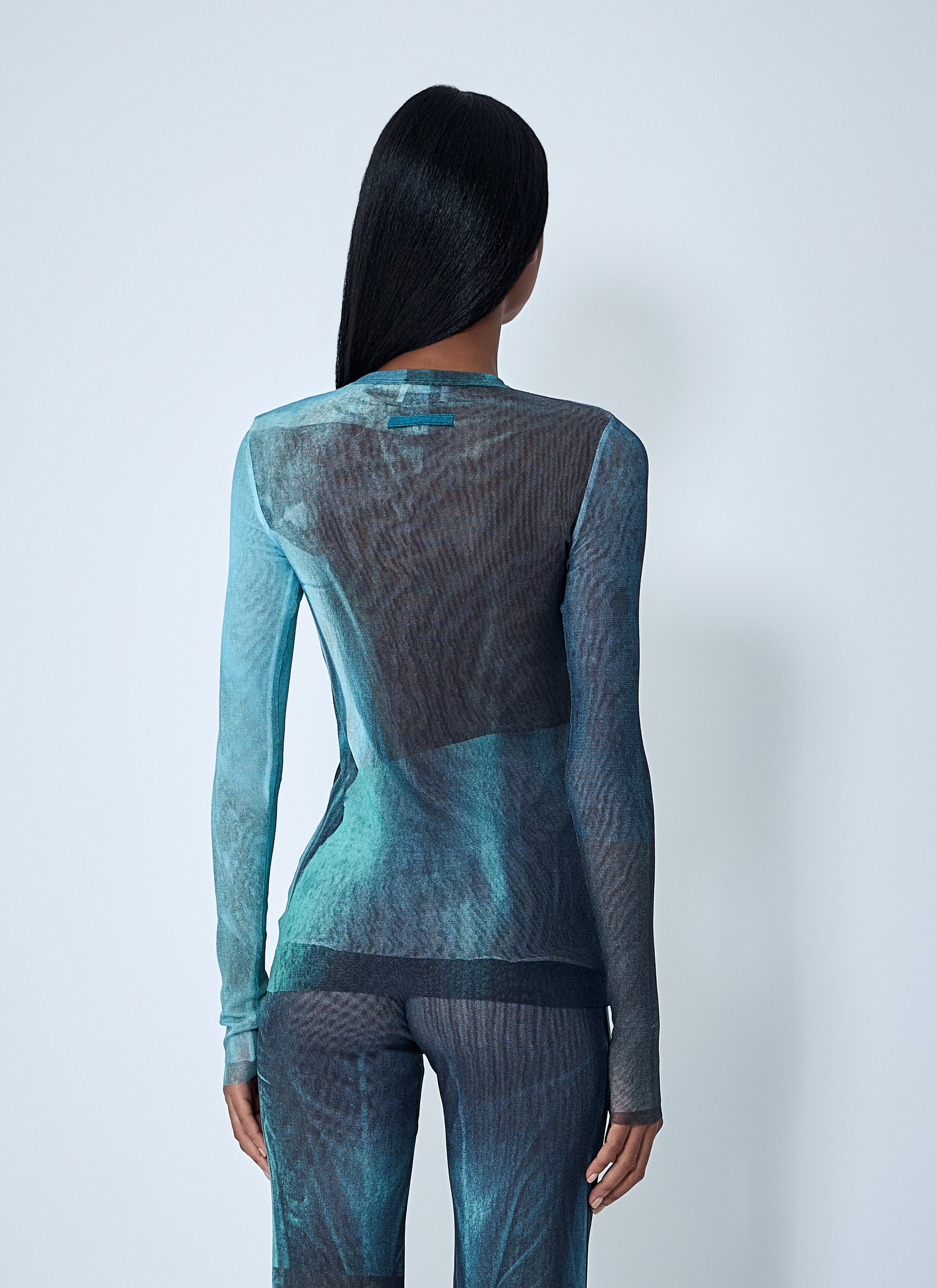 Jean Paul Gaultier Women Water Mesh Top - 4