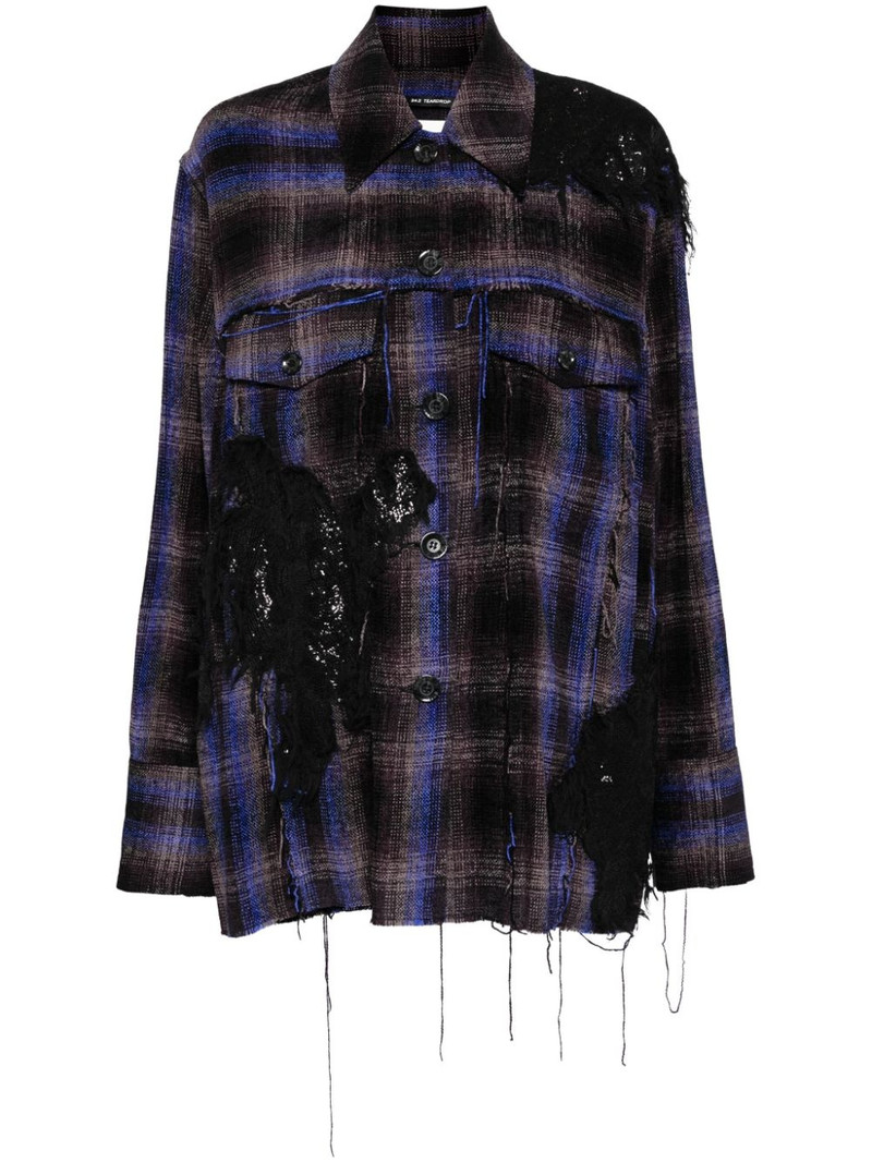 check pattern jacket 1
