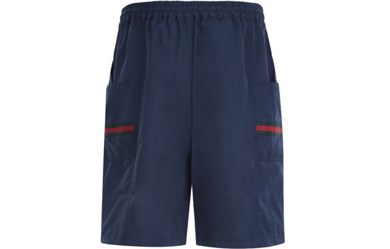 GUCCI Gucci Solid Color Casual Shorts Dark Blue 604172-XDA17-4206 outlook