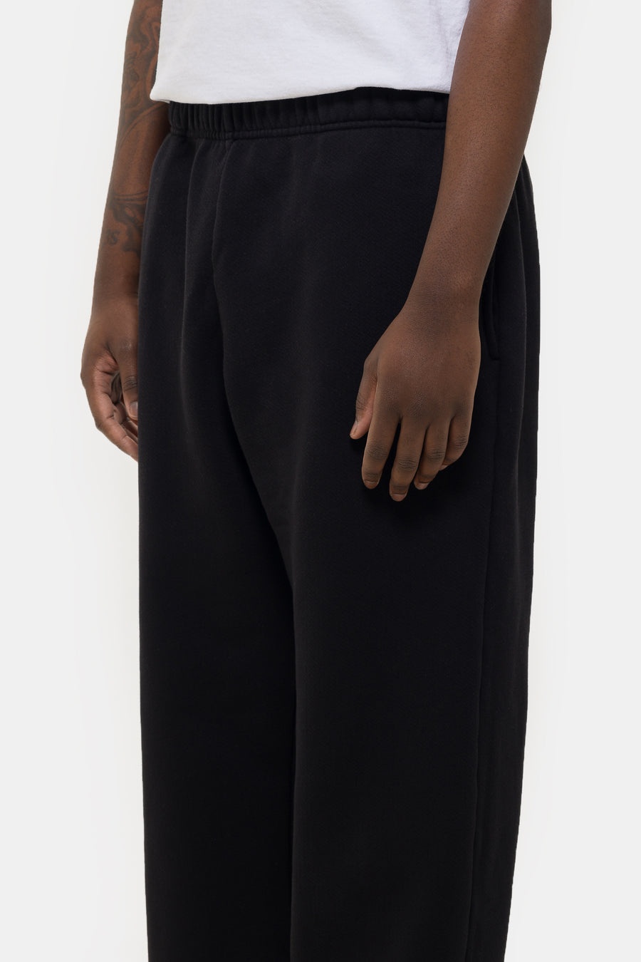 Heavyweight Puddle Pant in Jet Black - 4
