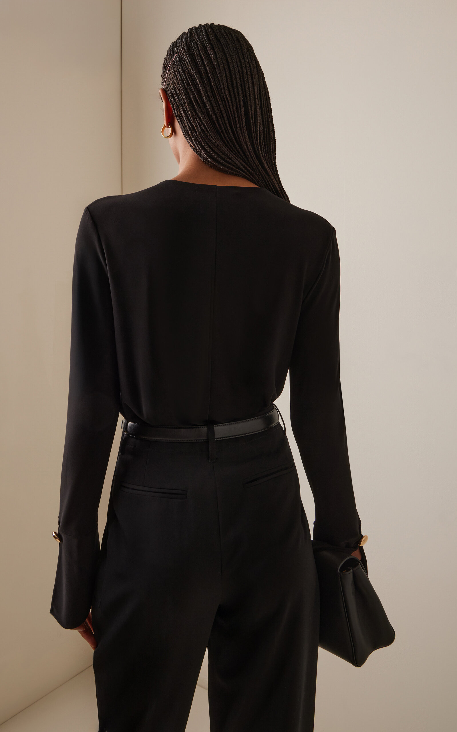 The Marla Jersey Tunic Top black - 4