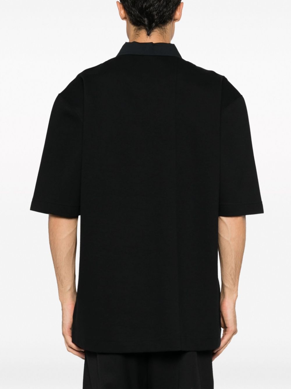 logo-appliquÃ© polo shirt - 4