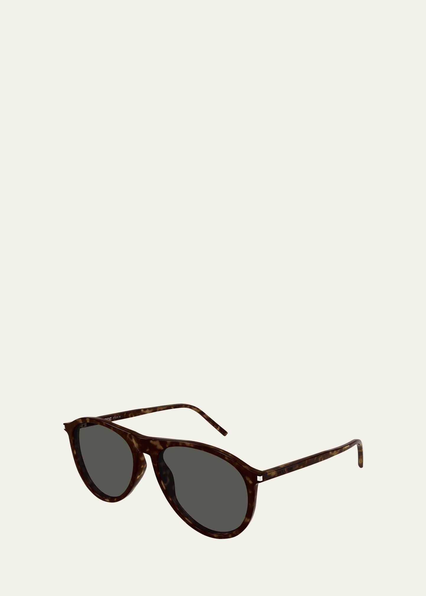 SL 667 Thin Acetate Aviator Sunglasses, 56mm - 2
