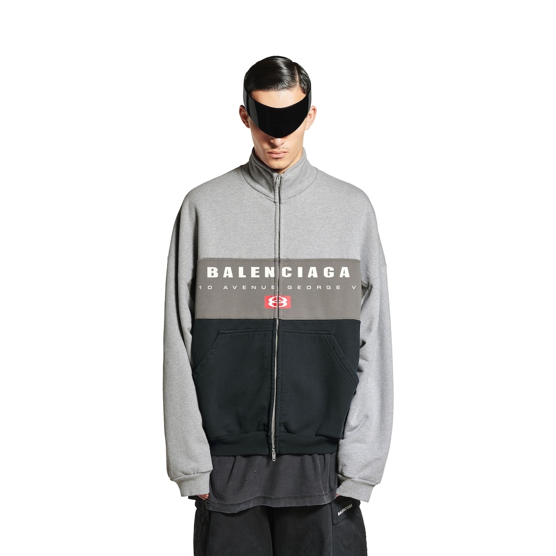 Men's Unity Sport Zip-up Jacket in Heather Grey - 5
