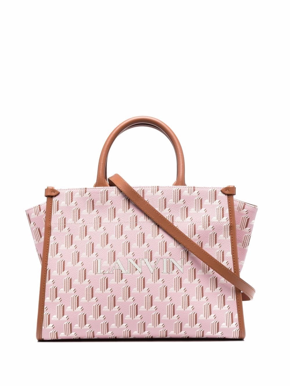 logo-print tote bag - 1