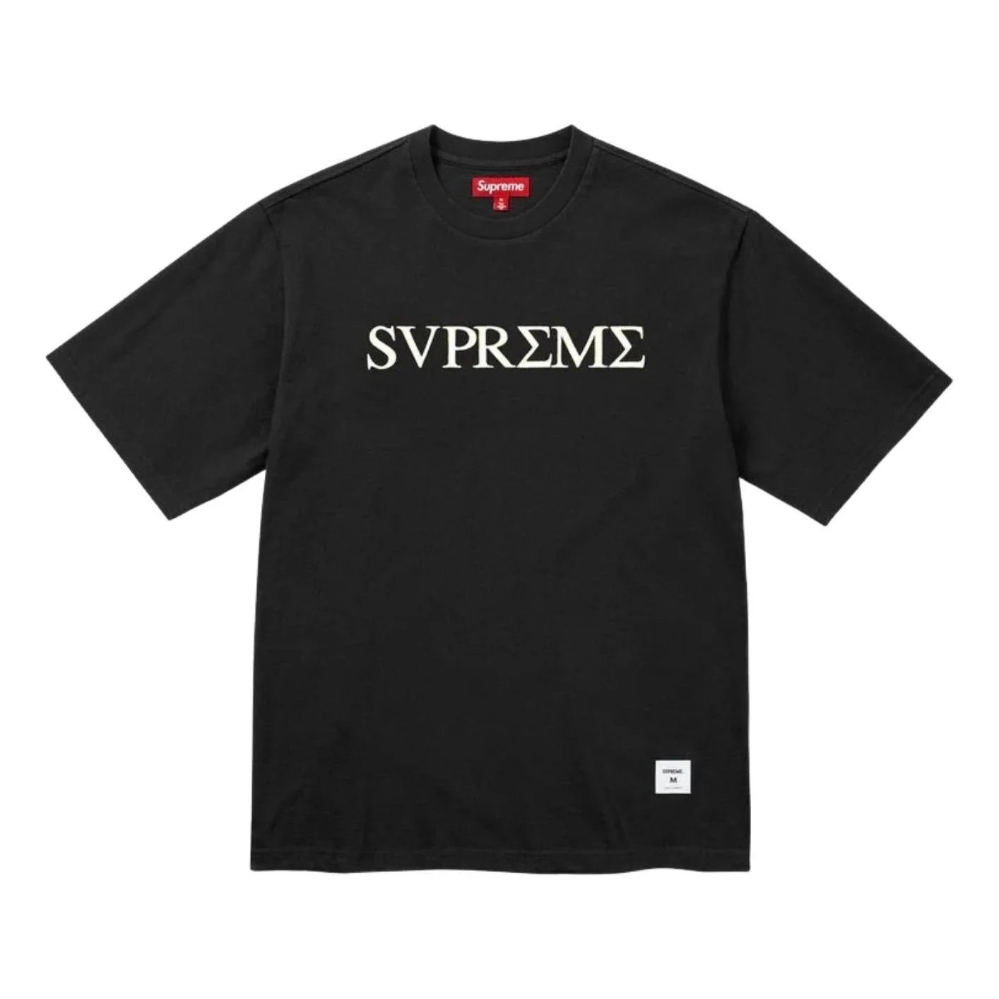 Supreme SS26 Greek S/S T-shirt 'Black' SUP-SS26-290-BLK - 1