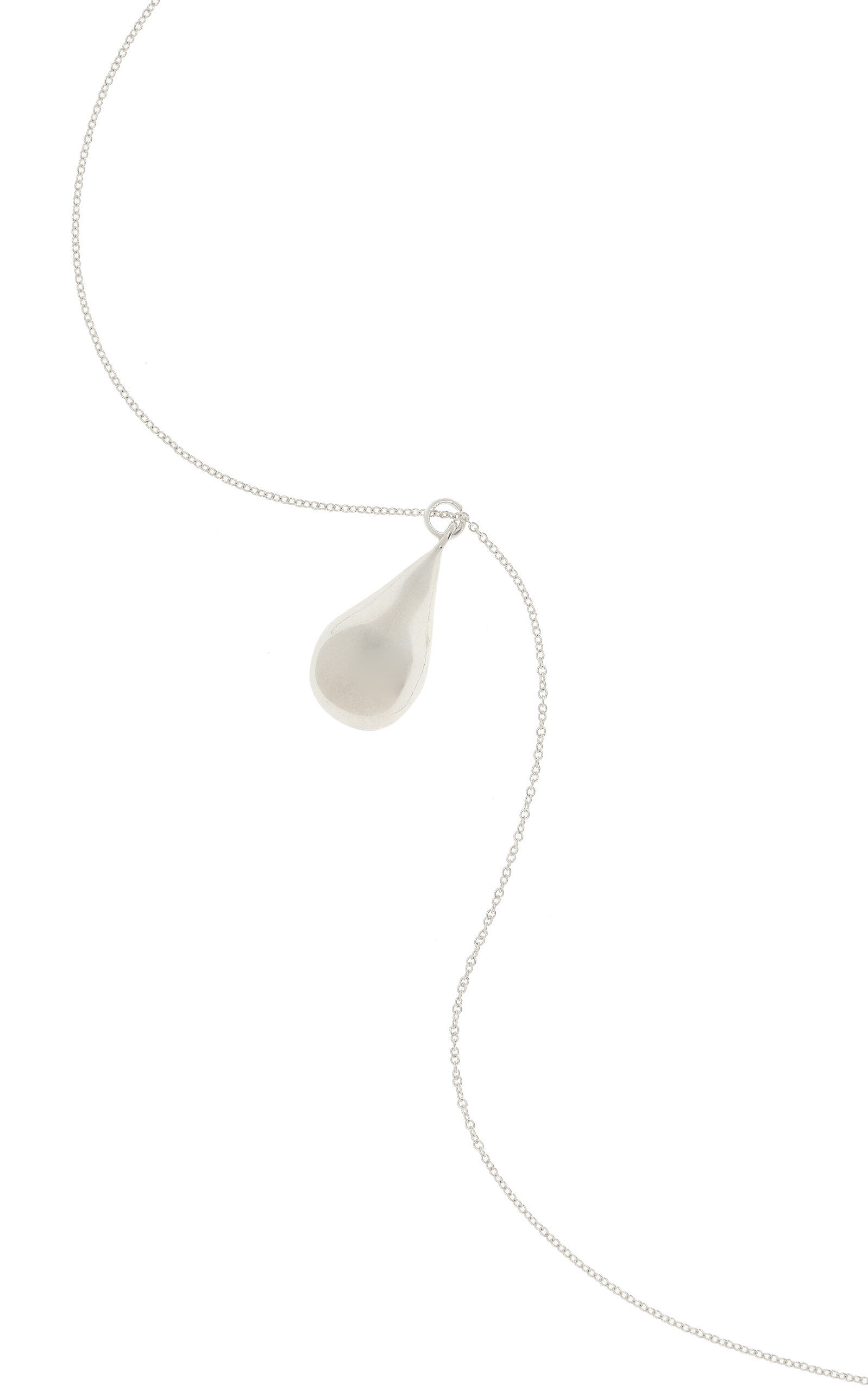 Dew Drop Sterling Silver Necklace silver - 3