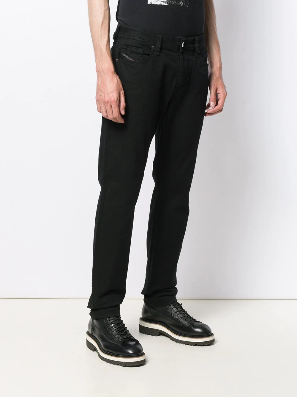 straight leg jeans - 3