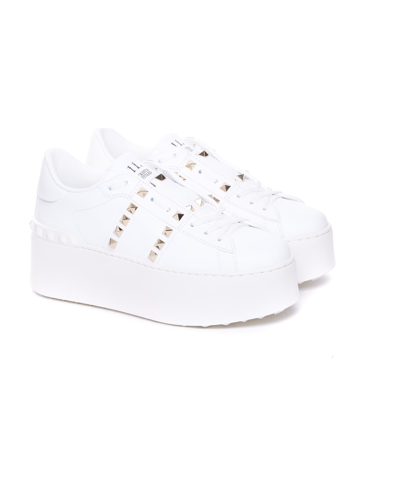 Flatform Rockstud Untitled Trainer Sneakers - 4