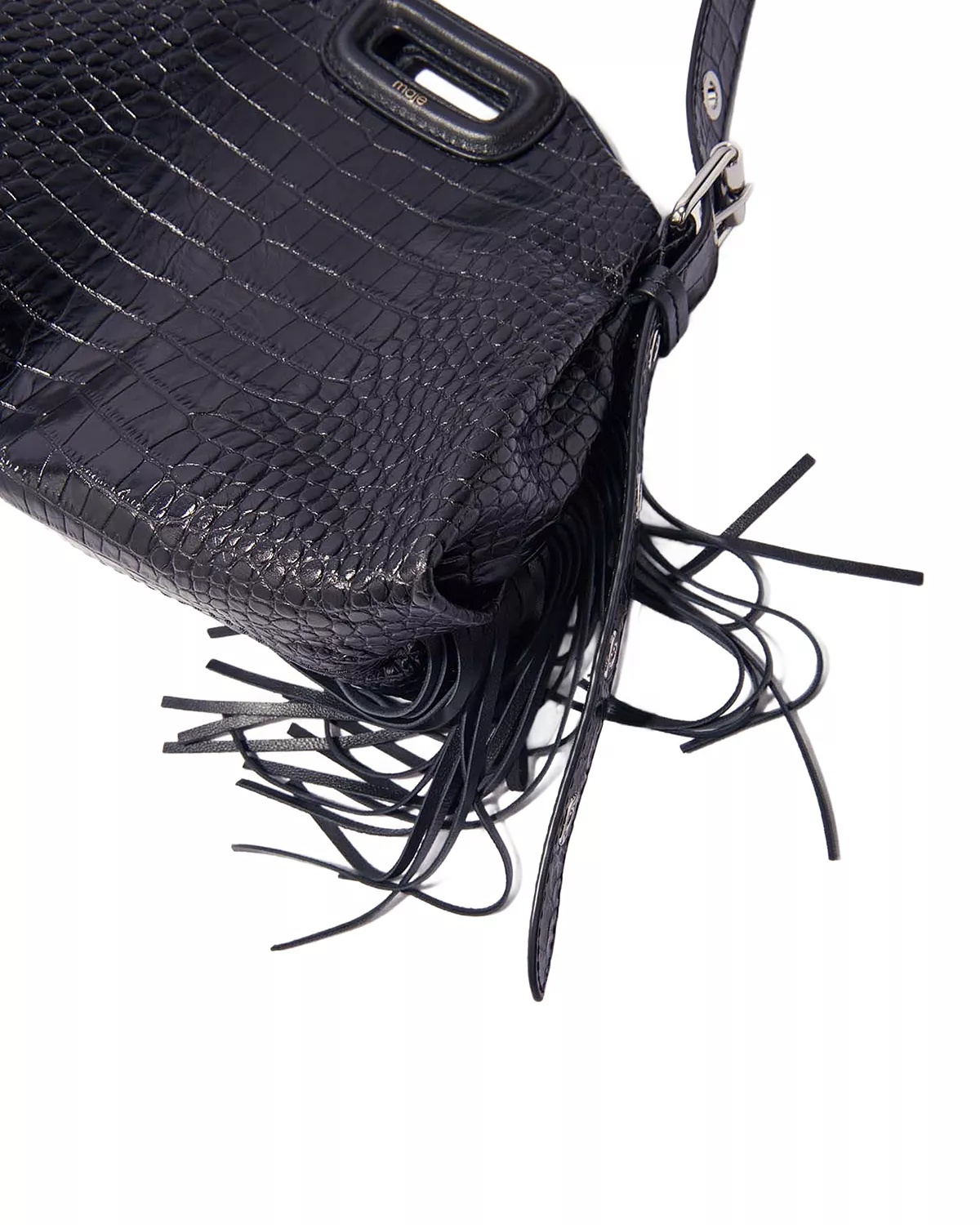 Miss M Mini Embossed Leather Bag - 4