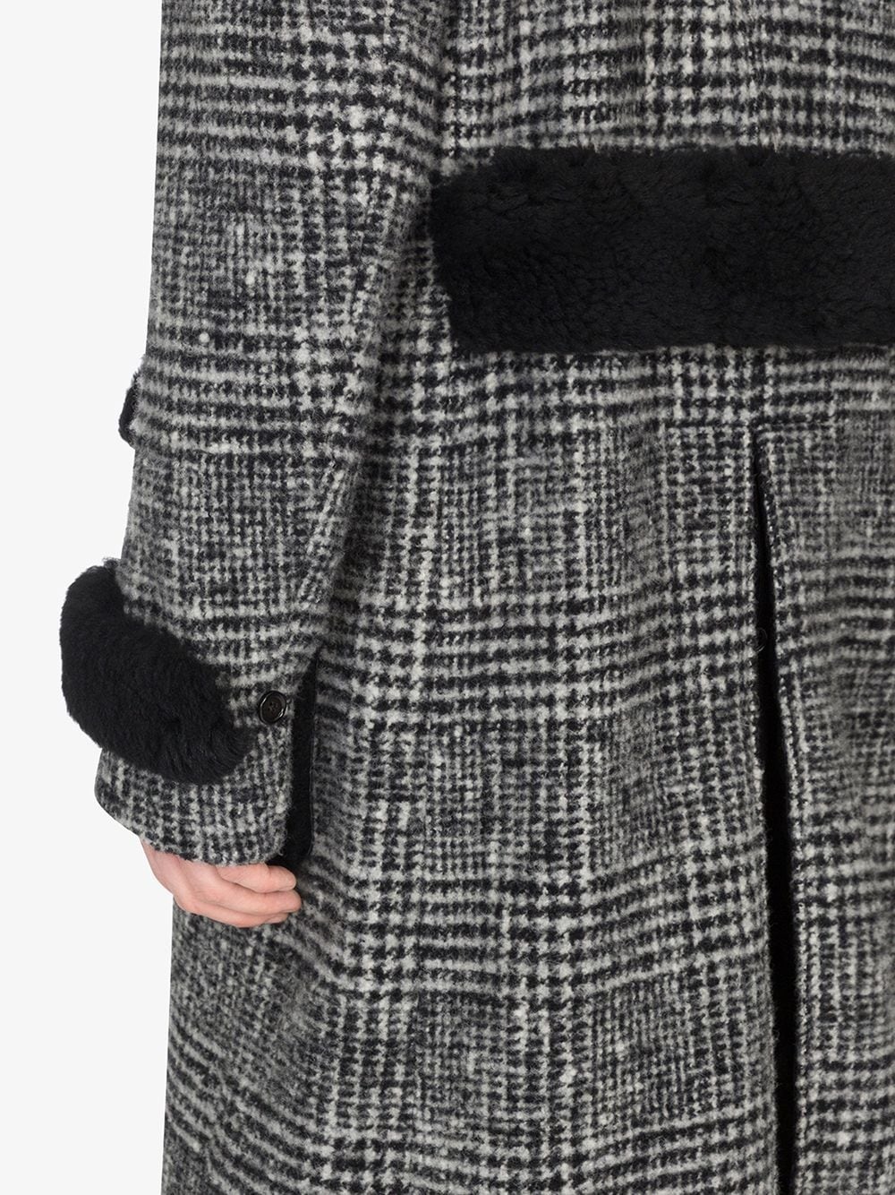 double-breasted wool coat  - 4