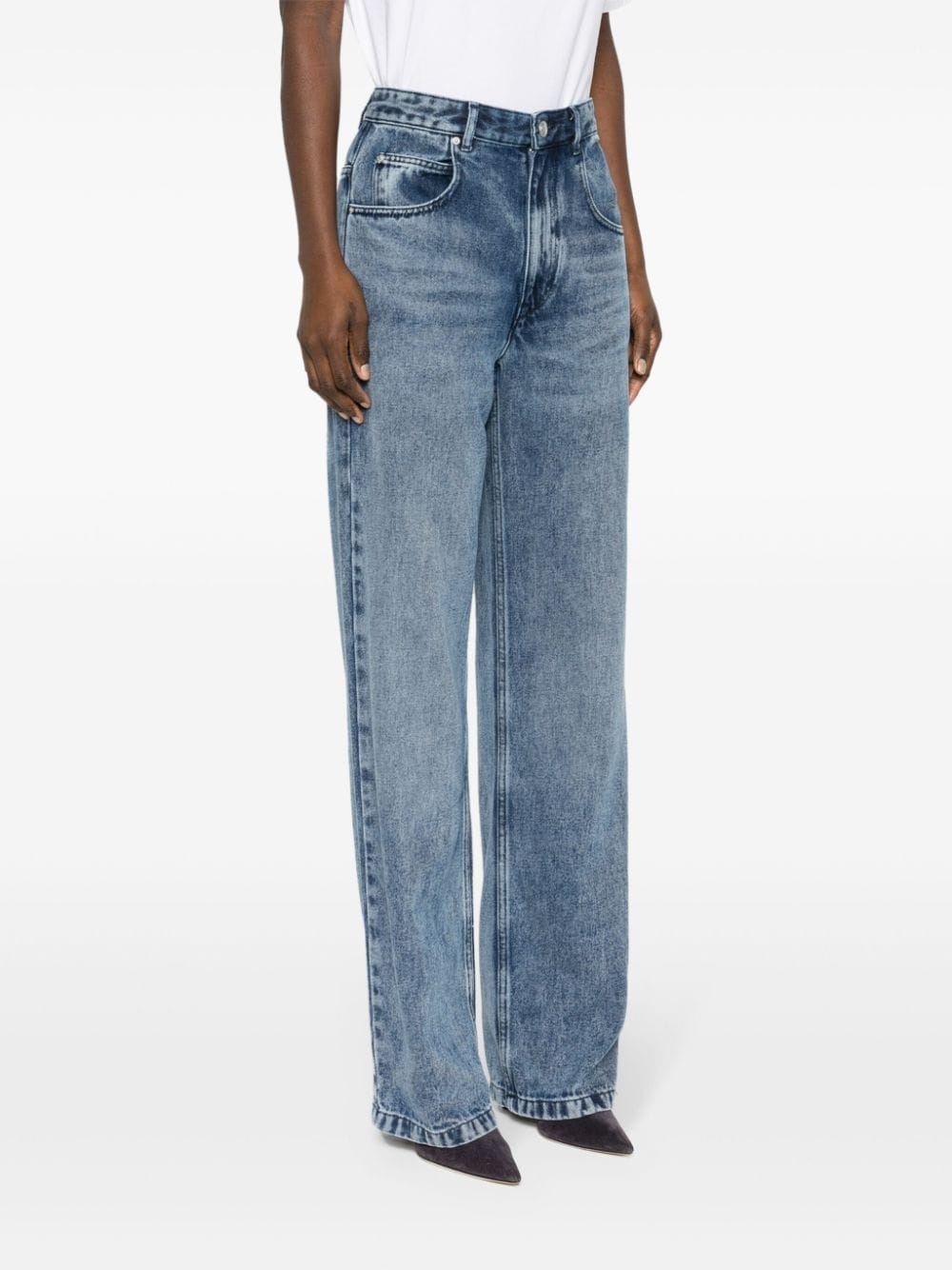 Bymara mid-rise straight-leg jeans - 3